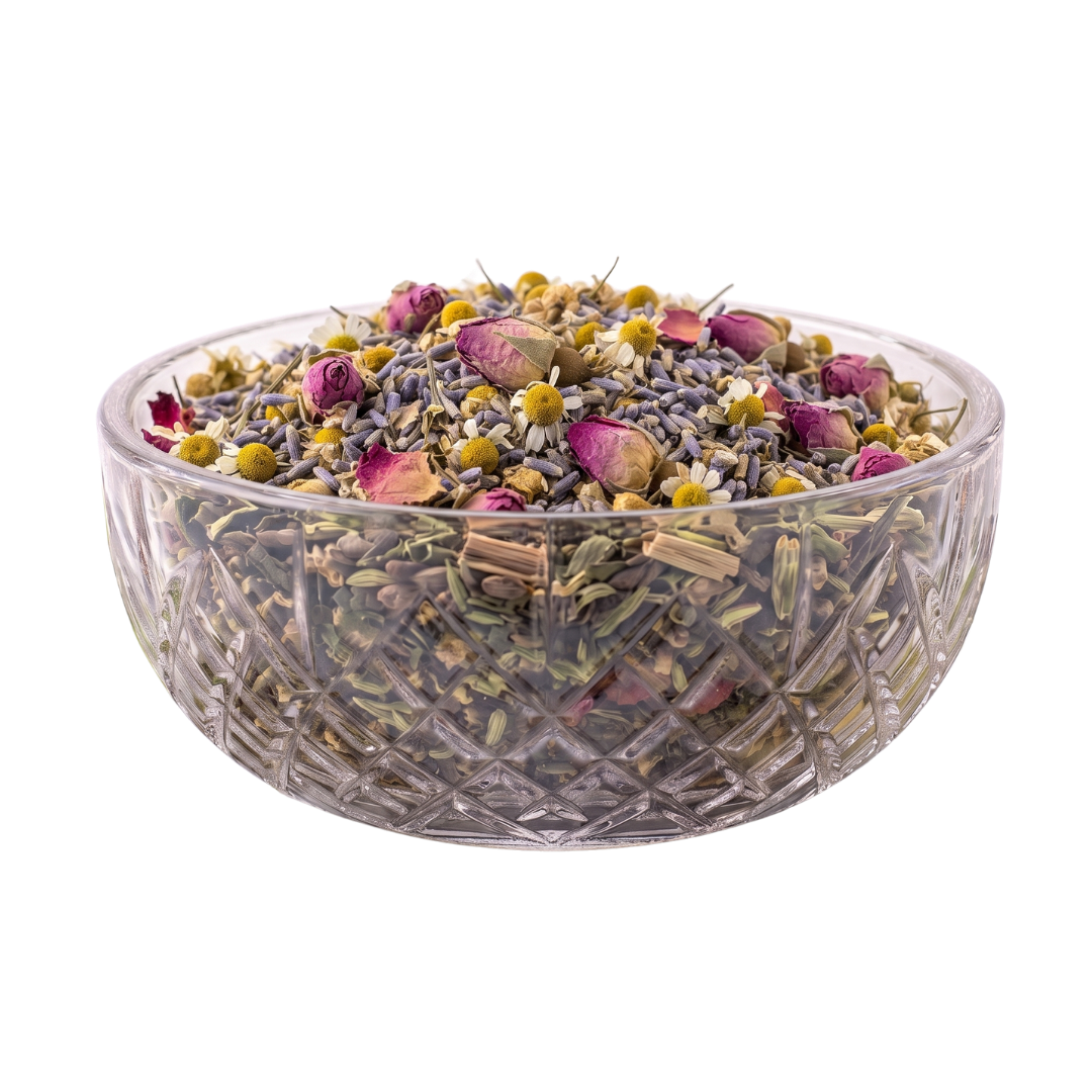 Ibuluxe Calm Blend Chamomile Lavender Rose Tea