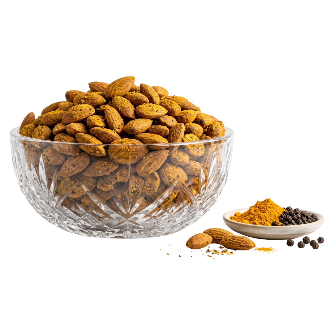 Ibuluxe Turmeric Pepper Almonds