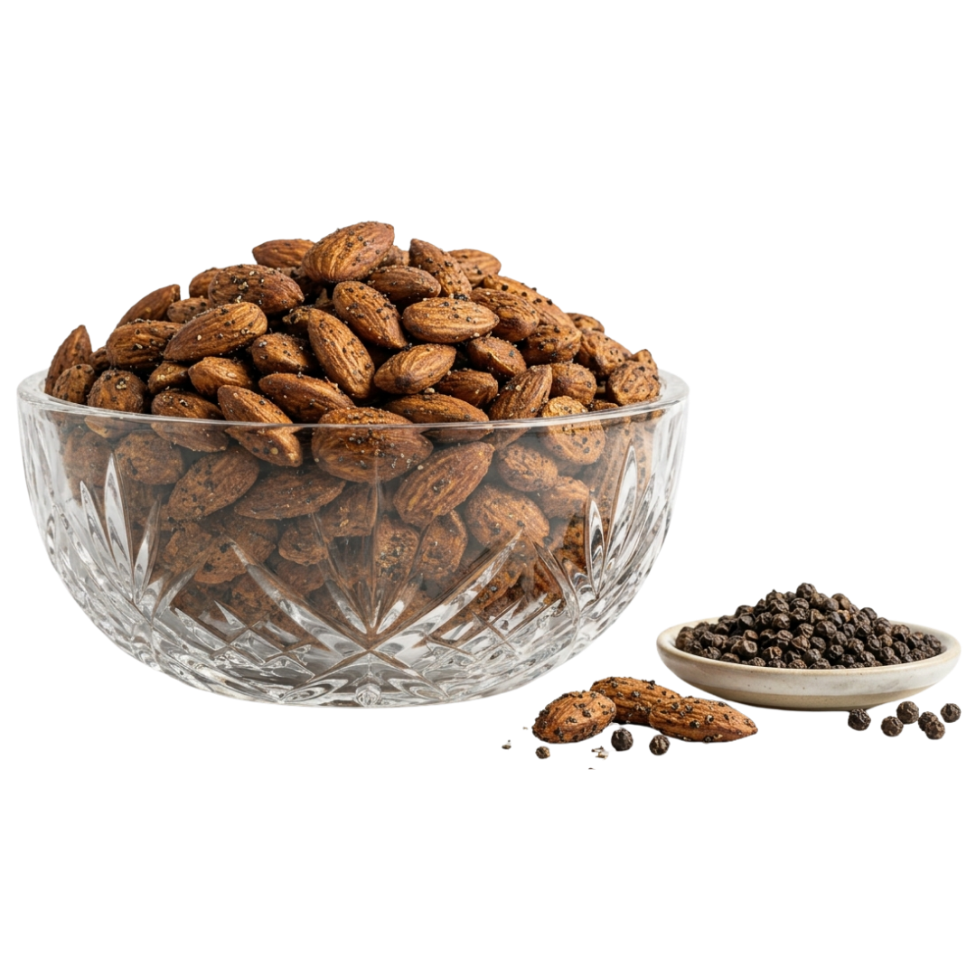 Ibuluxe Black Pepper Almonds