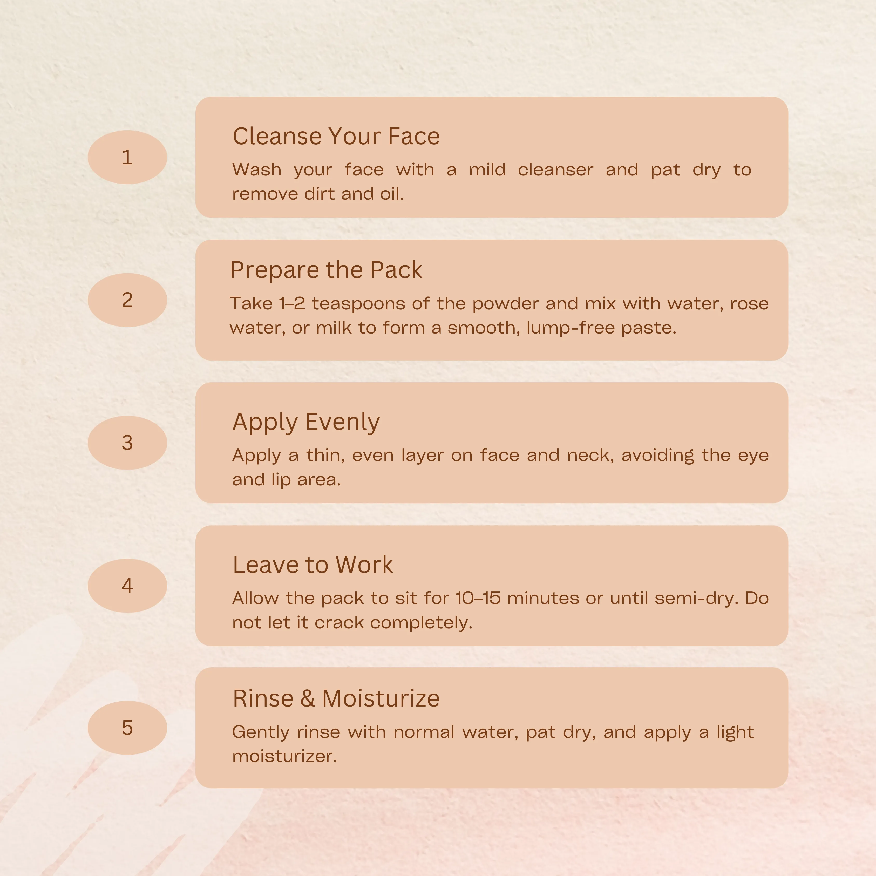 Coffee & turmeric brightening mask