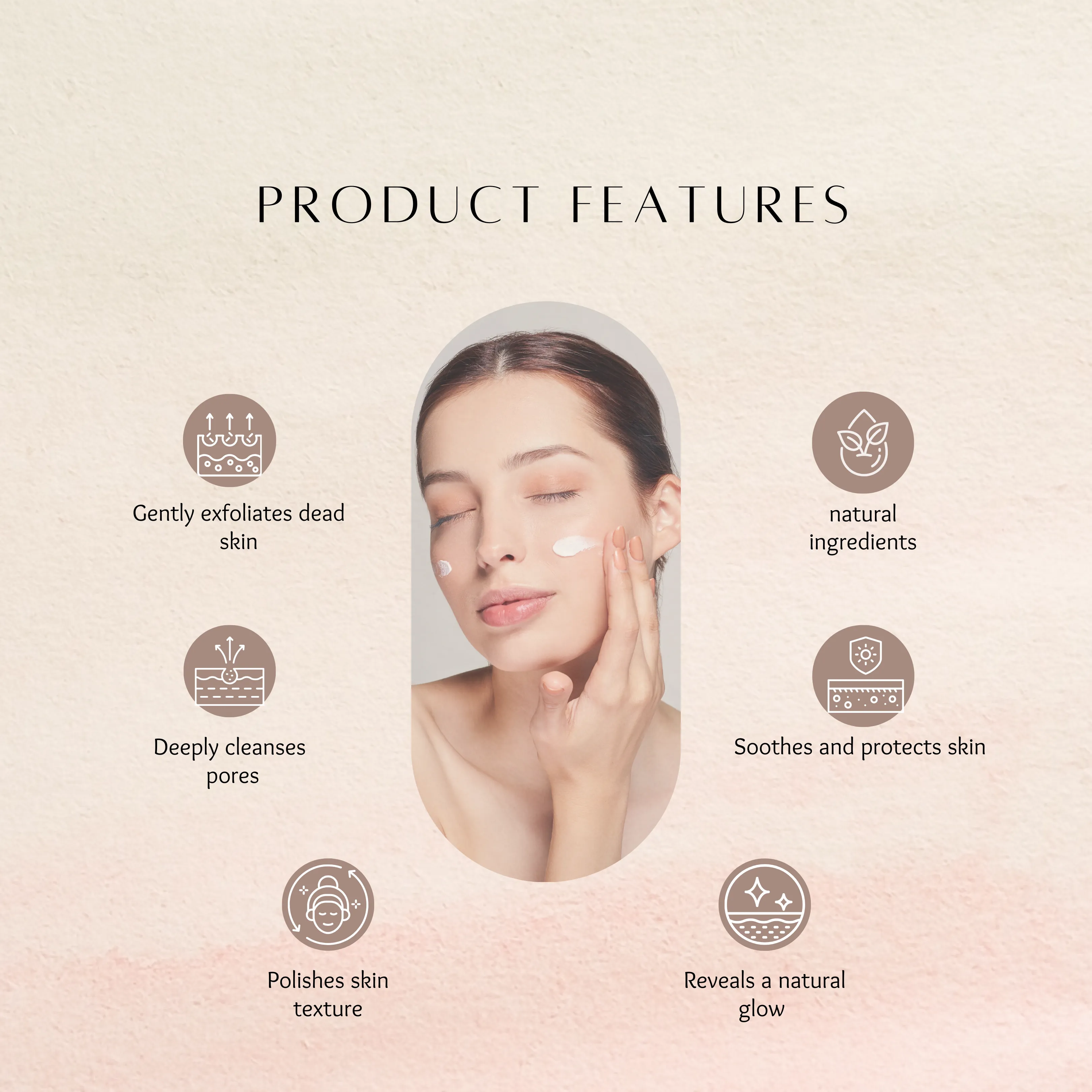 Coffee & walnut face scrub