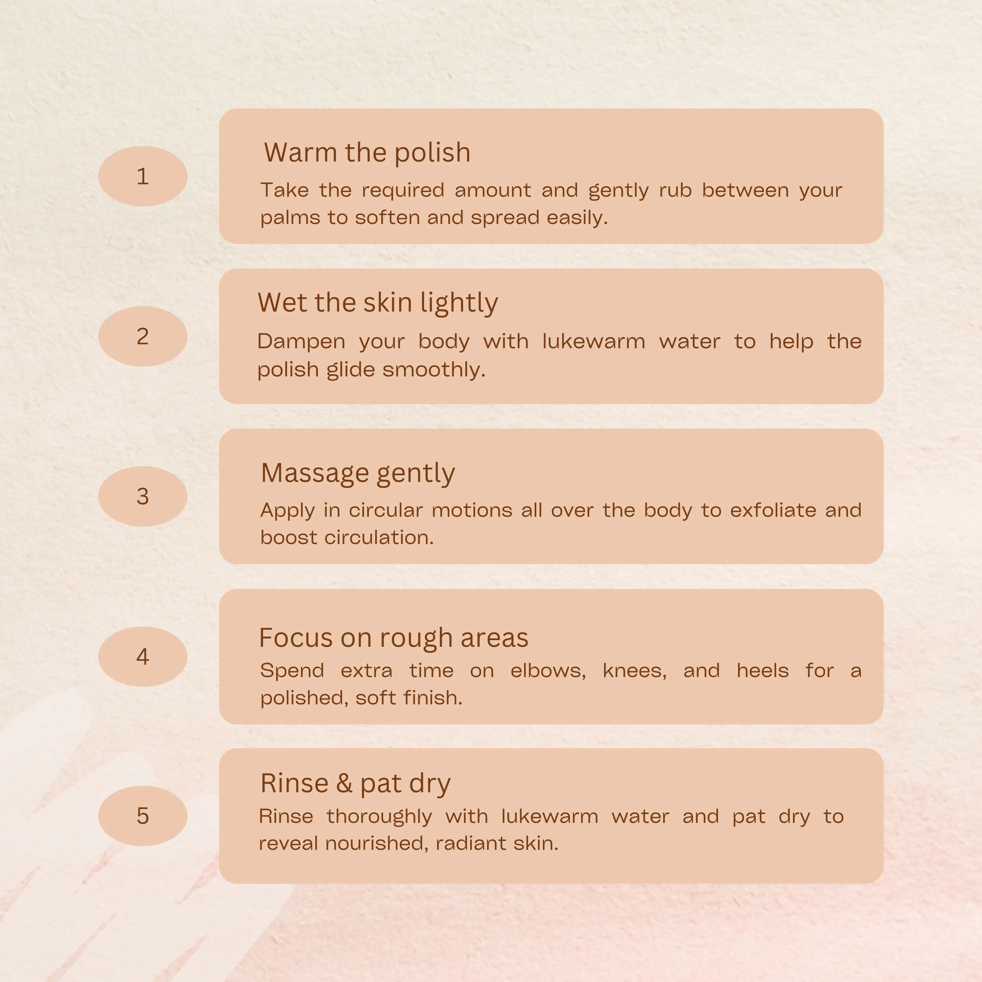 Coffee & coconut oil body polish